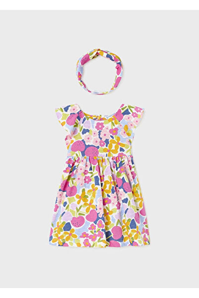MAYORAL Bebek Kız Çok Renkli Baskılı Elbise