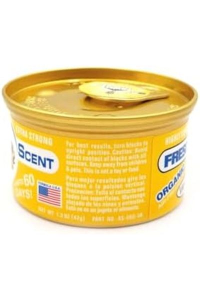 Fresca Organic Air Freshener 42g – Highly Concentrated, Extra Strong Scent, Spill-Proof Can, Lasts Up to