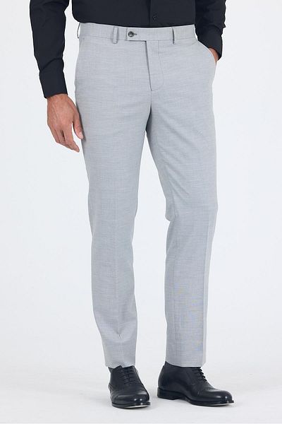 İmza Gray Flexible Side Pocket Comfort Fit Classic Trousers 1003250151