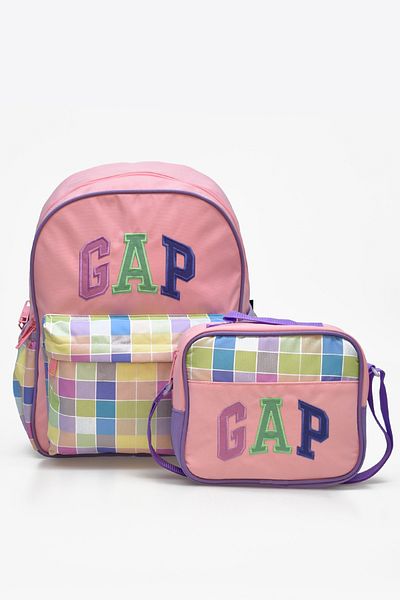 GAP Girl's 2-Piece School Set Primary School Bag and Lunchbox Set 12800