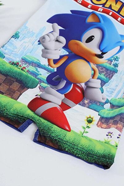 gnygiyim Boy's Character Patterned Sun Protection Jumpsuit Swimsuit with Bonnet