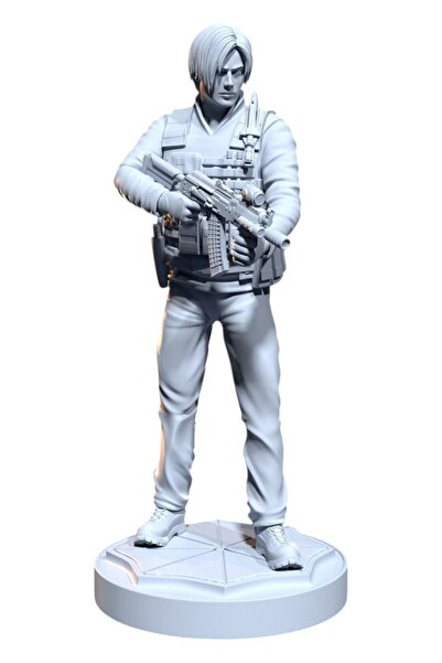 Miyazaki Premium Leon Scott Kennedy Figürü | Resident Evil Koleksiyonu