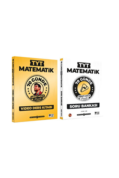 Yargı Yayınları 2026 mert hoca 70 günde tyt matematik video ders ve tyt matem...
