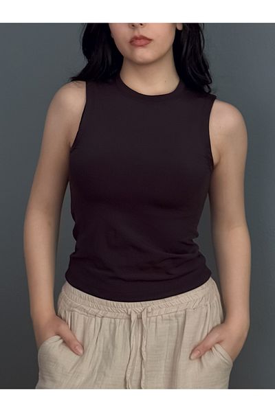 Yavuz Kapıcı Women's Sleeveless Body Blouse Original Cut