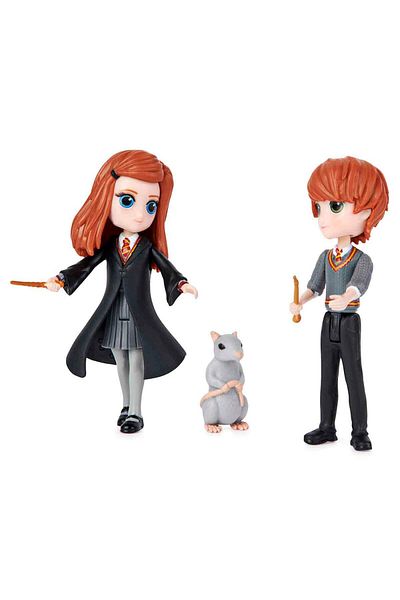 kürkçü Harry Potter Magical Minis Ron Weasley and Ginny Weasley Friendship Set