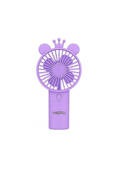 HEPU HP F05 Taşınabilir Şarjlı Mini El Fanı 5 Kollu Süper Soğutma 250 mAh