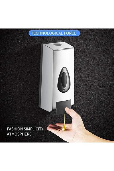 Sea Home 1 Piece 350 ml Shower Shampoo Dispenser,Refillable Shampoo and Conditioner Bottles M-2572