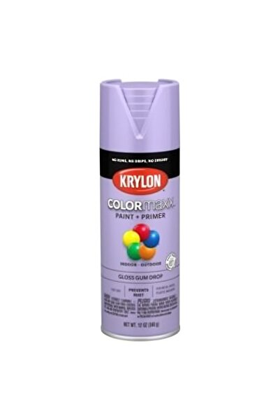 Krylon طلاء بخاخ وطبقة أساس من Colormaxx للاستخدام الداخلي والخارجي