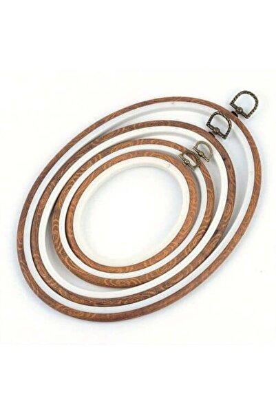 unbranded طقم طارات بلاستيك مرنه شكل بيضاوي 4 قطعه