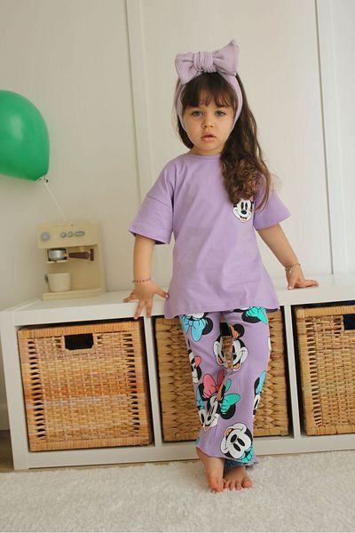 the comrades Girls' Double Suit Tshirt and Spanish Leg Bottom
