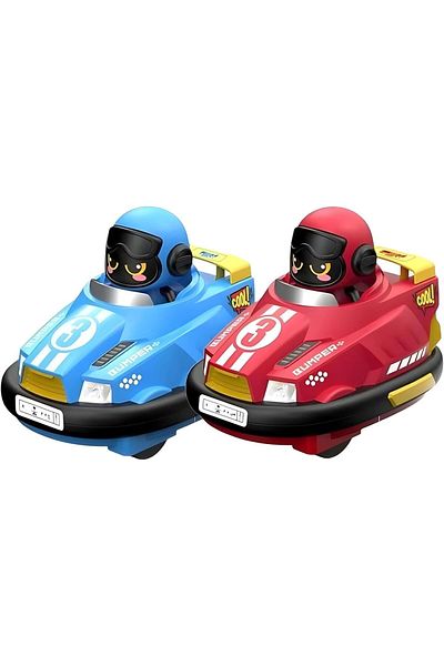 Generic Bumper and Exhaust Toy Cars for Kids Durable Construction with Light and Sound Effects