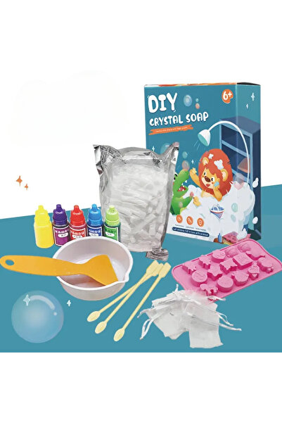 LUDIRO Εκπαιδευτικό Παιχνίδι STEM Science, Δημιουργικό Σετ Σαπουνιού, Διάφορα Χρώματα και Σχήματα + 6 Ετών, Χρήσιμο Ένα