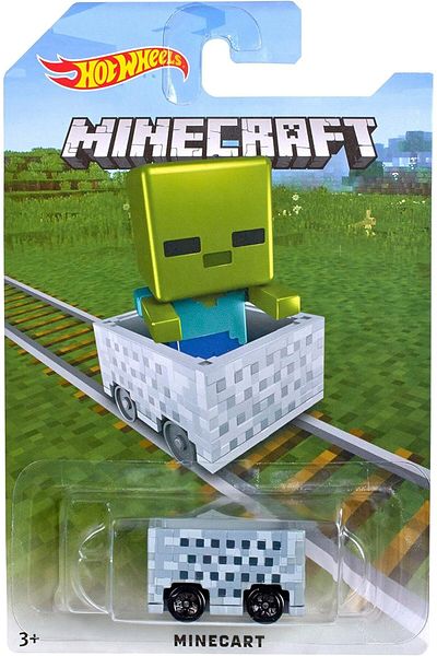 mattel Hot Wheels Minecraft Zombie Vehicle
