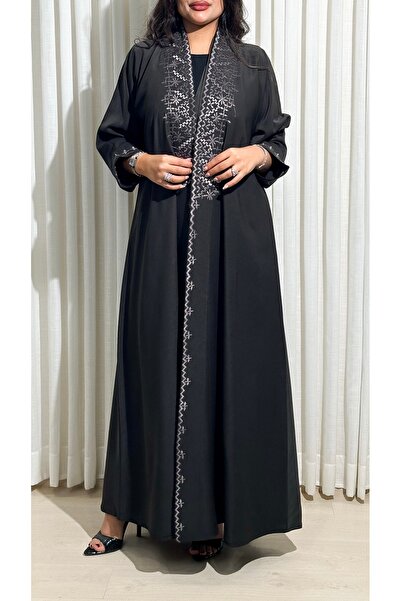 Elegant Washed crepe abaya