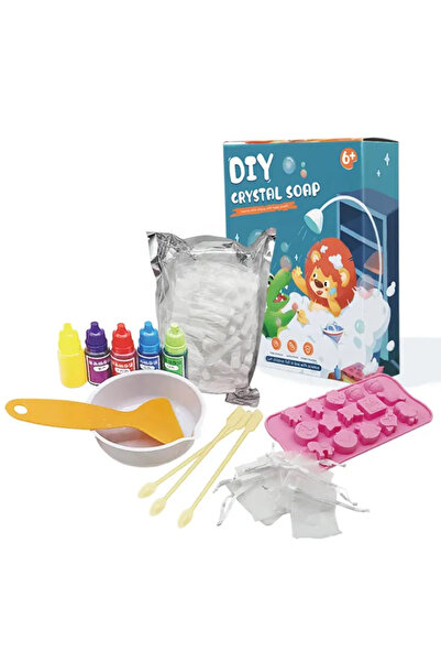 LUDIRO Εκπαιδευτικό Παιχνίδι STEM Science, Δημιουργικό Σετ Σαπουνιού, Διάφορα Χρώματα και Σχήματα + 6 Ετών, Χρήσιμο Ένα