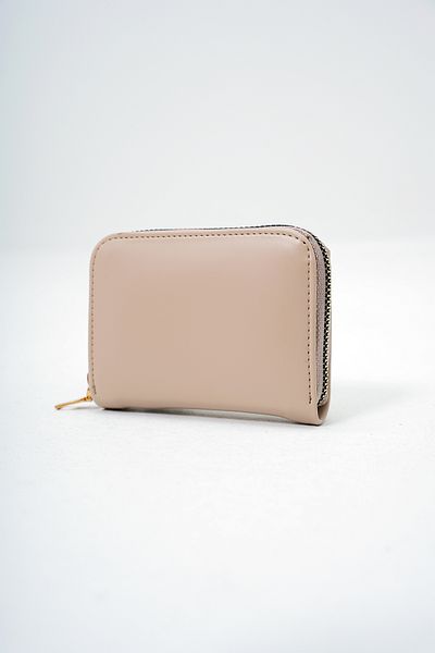 VAGGON Women's Beige Faux Leather Mini Card Holder Prmx14079