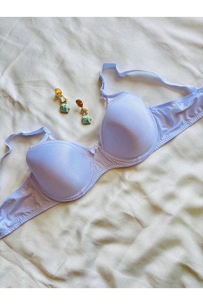 İNKO İÇ GİYİM Economical No Padding Gather Cotton Bra