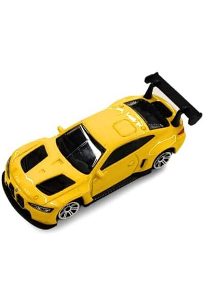 MSZ D-power – BMW M4 GT3 - Yellow | Die-Cast Replica, Ultimate Collector's Item, Race Cars