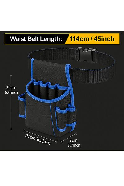 YETİŞENLER Multi-Compartment Waist Type Tool Bag - Professionals, Plumbers, Electricians, Carpenters