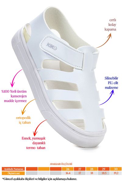 KARAMAZI Karamazı Kids Limba Velcro Boys Sandals