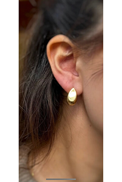 Wind Silver Özel Tasarım Küpeler 925 Ayar