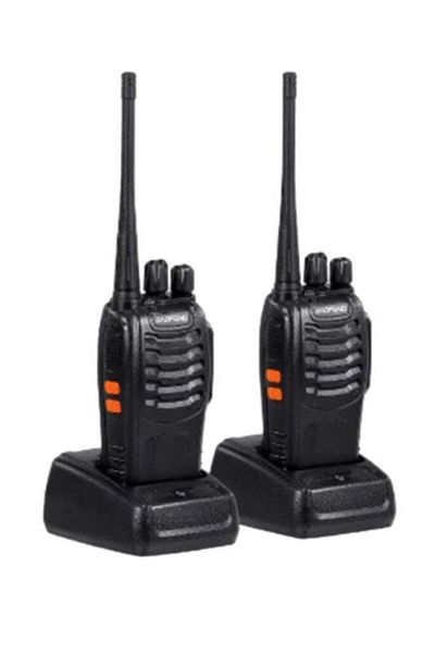 BAOFENG جهازي اتصال لاسلكي Baofeng BF-888S - جهازي اتصال لاسلكي طويلي المدى للاستخدام الخارجي والأمني والعملي