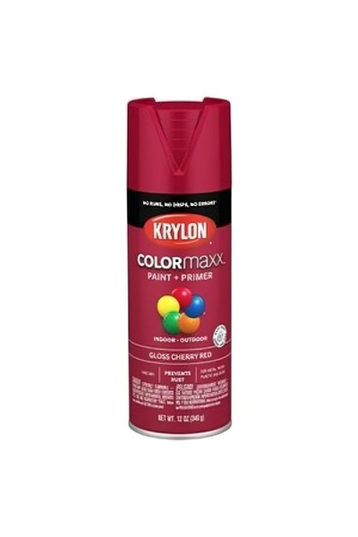 Krylon طلاء بخاخ وطبقة أساس من Colormaxx للاستخدام الداخلي والخارجي باللون ال...