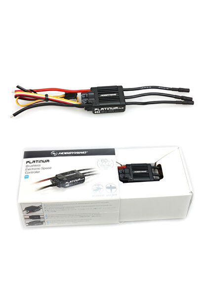 GÜMRÜK BEY Hobbywing Platinum 60A V4 Fırçasız Elektronik Hız Kontrol Kumandas...