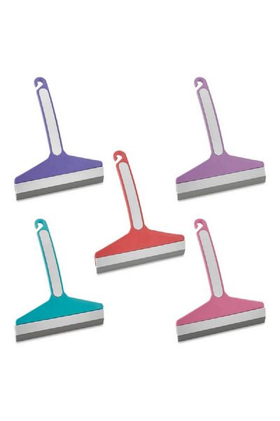 Flora Durable and Sturdy Mini Plastic Window Wiper Assorted Color