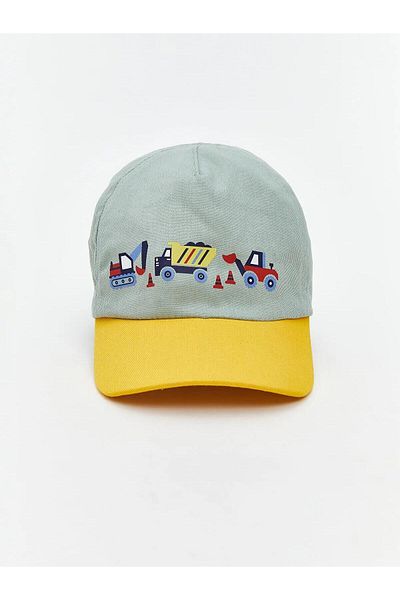 LC Waikiki Lcw Eco Car Embroidered Baby Boy Cap Hat (S5)