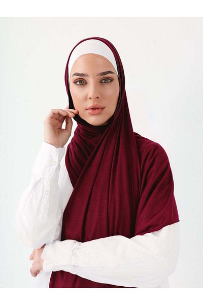 AL JAMIL PREMIUM JERSEY HIJAB - CURRANT