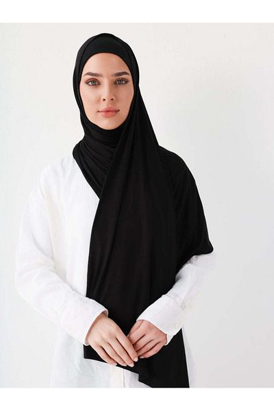 AL JAMIL PREMIUM JERSEY HIJAB - BLACK