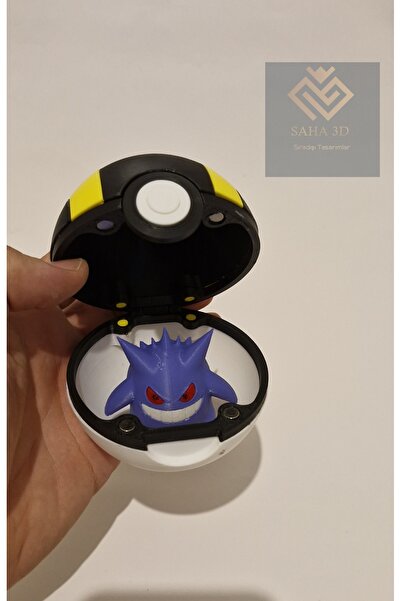 SAHAA pokemon ultra ball poke topu (gengar hediyeli)