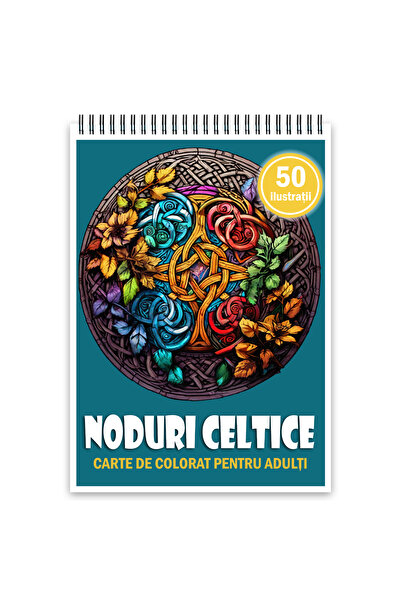 Legendary Gifts Carte de colorat, 50 de ilustratii, Noduri Celtice