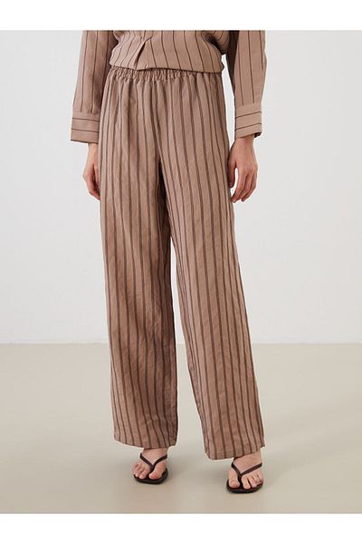 LC Waikiki New Season Women's Modal Blend Trousers with Elastic Waist - S5Pv11Z8