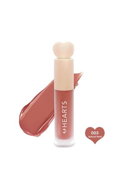 Hearts Hearts Matte Liquid Lipstick - 003 Natural Sand