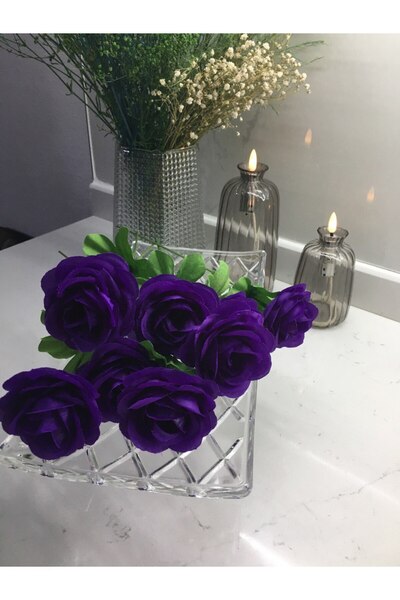 çiçek mariya Yapay Çiçek 8 Dal Çiçeği Gül # Şakayık # Krizantem #karanfıl -ka...