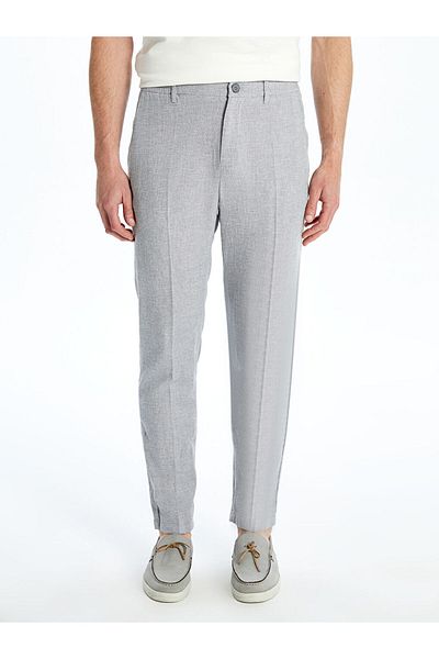 LC Waikiki New Season Slim Fit Linen Blend Men's Trousers - S5Ee50Z8