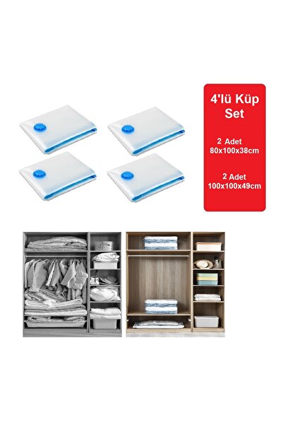 Tarix Vakumlu Hurç,Vakum Poşeti,Hurç,Vakumlu Organizer,elbise İçin Hurç,valiz...