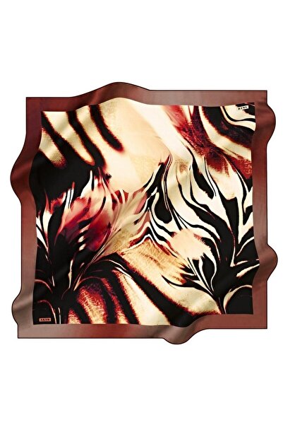 Aker Μεταξωτό μαντήλι Tivil 8561713-941 47771 Μικτό σχέδιο με σκούρο τριαντάφυλλο