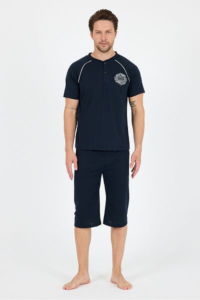 LadyMina Pijama Ανδρικό κοντομάνικο σορτς