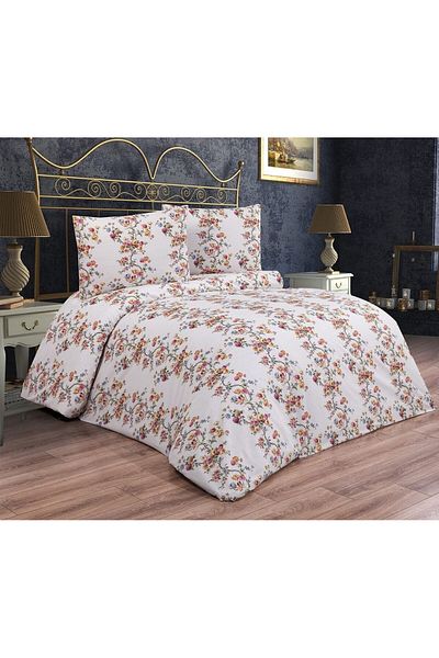 asiltr 100% Cotton Double Duvet Cover Set 4 Pieces.