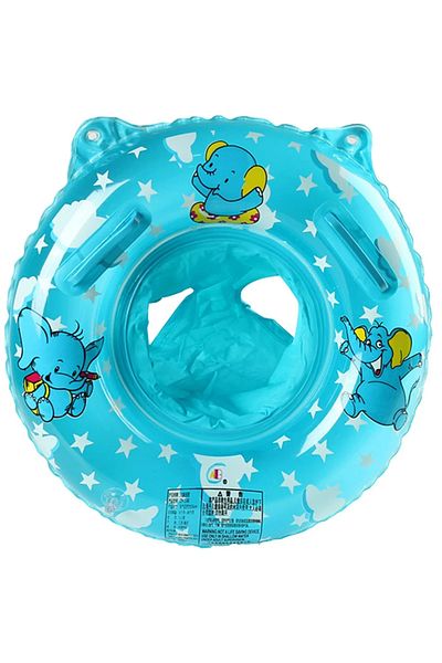 Picodino Swim ring with panties and handles, 6 months - 4 years, diameter 50 cm, Elephant, Blue