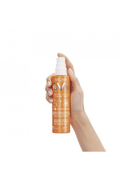 Vichy Capital Soleil Protective Spray For Children Spf 50 , 200 ml