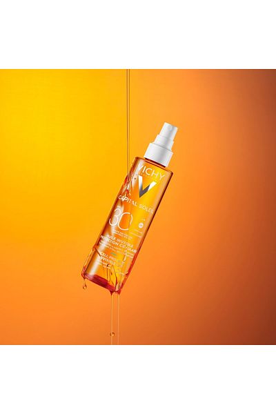 Vichy Vichy Capital Soleil Invisible Oil with Squalane, Vitamin E and SPF30, 200 ml