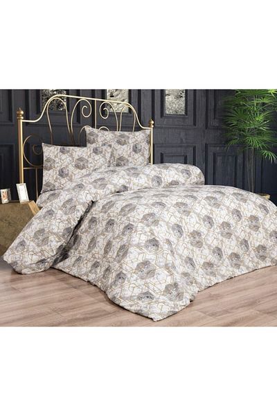 asiltr 100% Cotton Double Duvet Cover Set 4 Pieces.