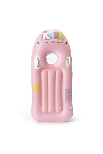 Picodino Inflatable swimming board with handles for children, 120 x 60 cm, 3 years+, pink