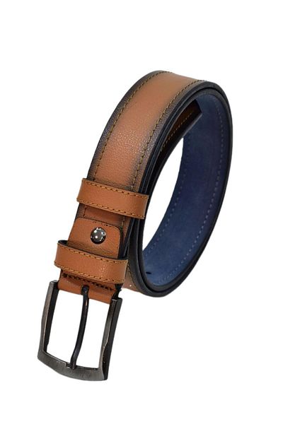 DYNAMO Curea din piele artificială pentru bărbați pentru pantaloni din pânză BGL-ST04523