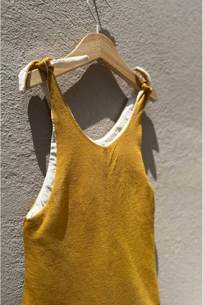 BabyDia Jumpsuit with Tie-Up Shorts