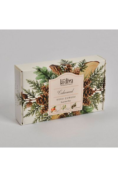 MATMEL Diva Cedarwood Fragrance Stick - White - 165 Gr